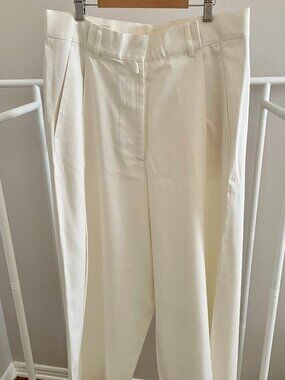 NWOT Dries Van Noten Pleated Wide Leg Pant - EU Size 46